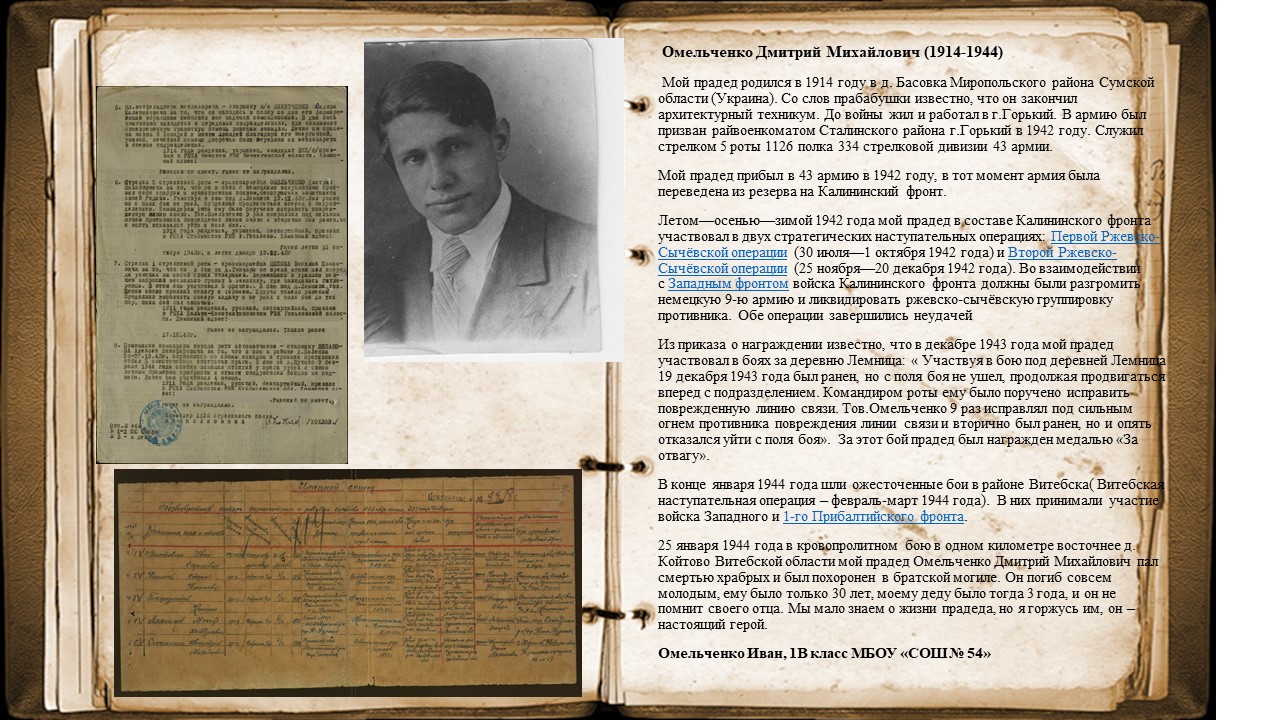 Omelchenko Dmitrij Mixajlovich